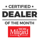 milgard dealer of the month