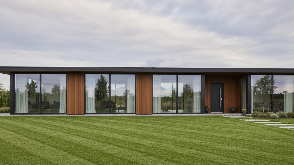 Home Exterior with Debris-Free Yard