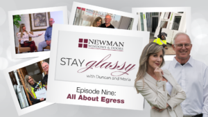 e9 stay glassy egress