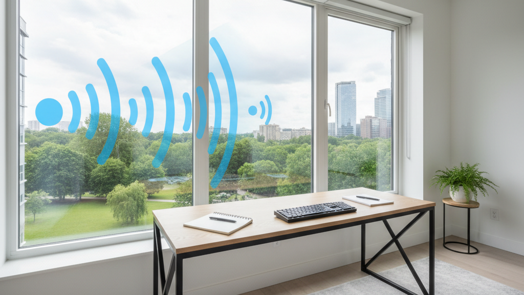 ow noise-reducing windows block sound