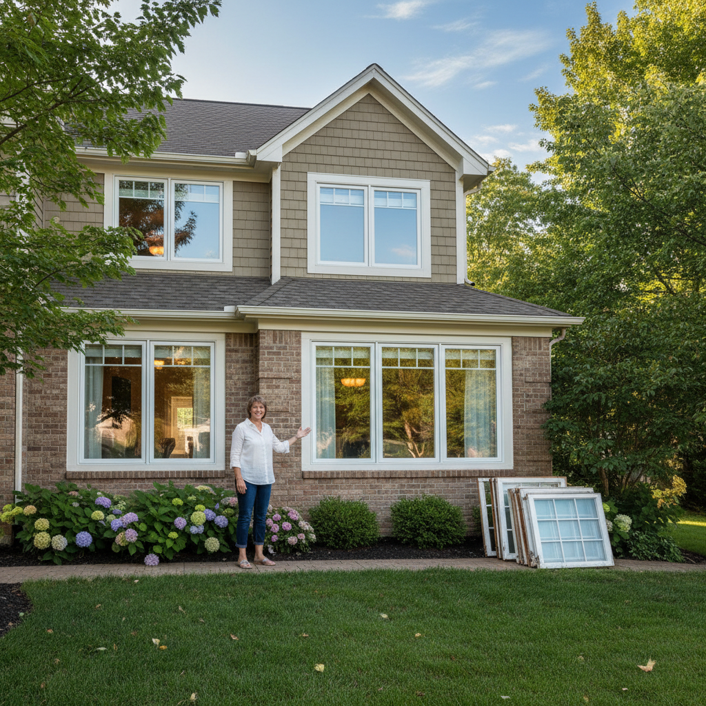 double pane vinyl windows