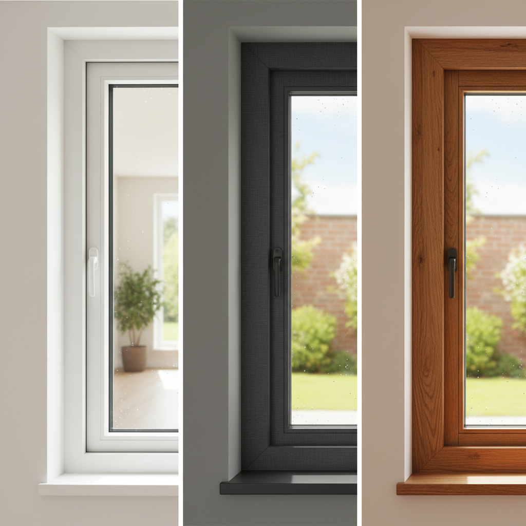 vinyl vs. fiberglass vs. wood window frames