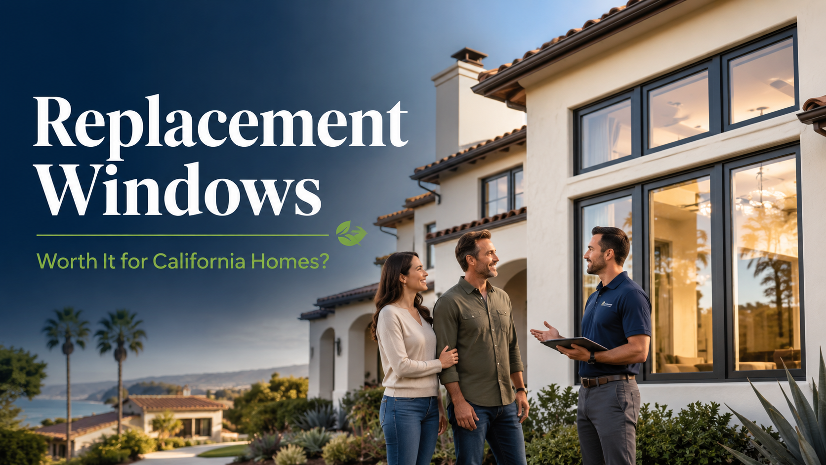 california home with replacement windows