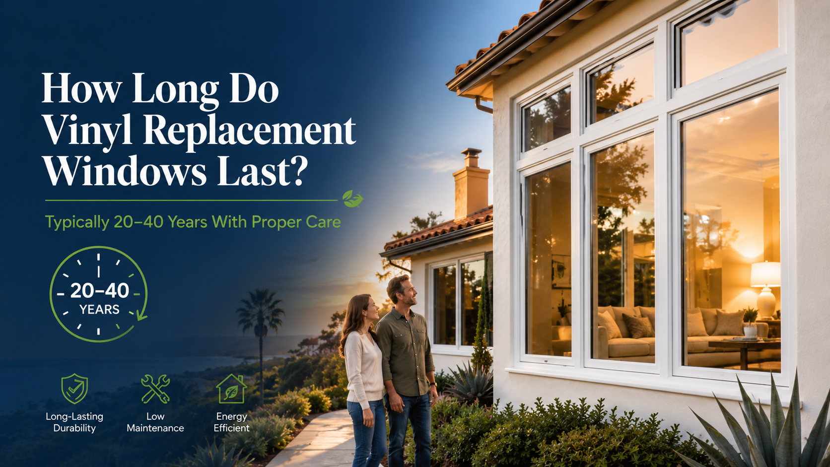 vinyl windows style, durability, and efficiency