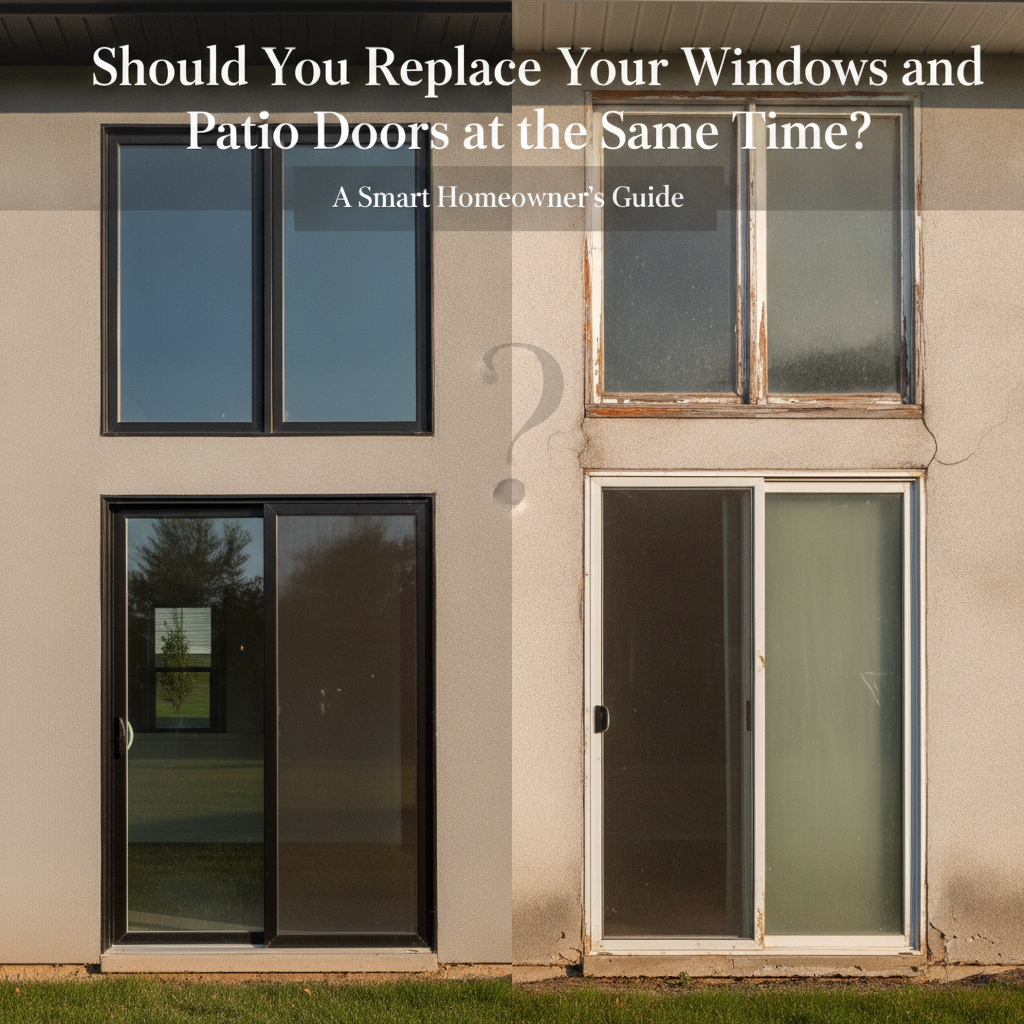 should you replace your windows and patio doors at the same time 2026